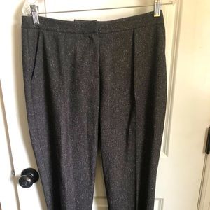 Pleated wool pants from DKNYC